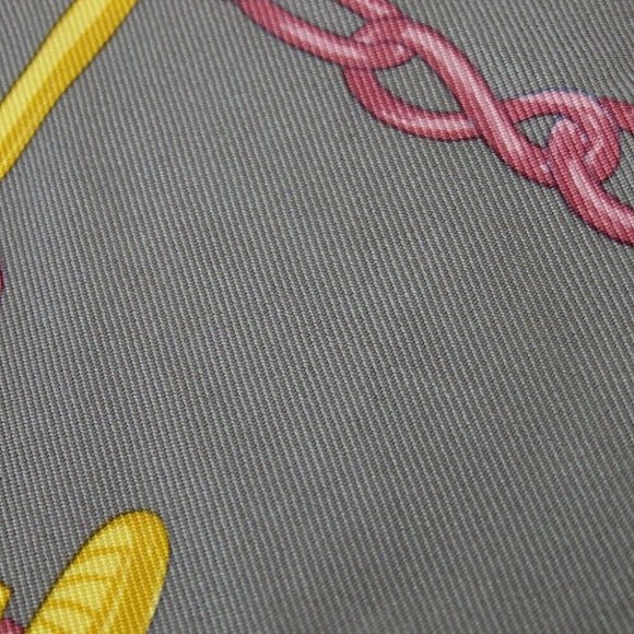 GUCCI Horsebit scarf silk Women [Used] - Picture 8 of 9